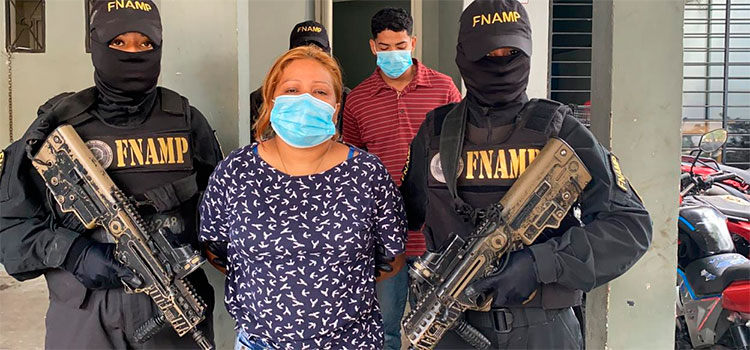 "La Rebelde" y "El Fariña" capturados por extorsión en Villanueva