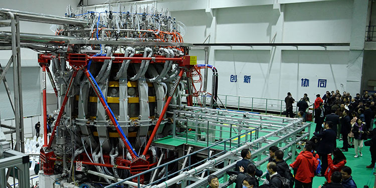 China activa un reactor experimental de fusión nuclear