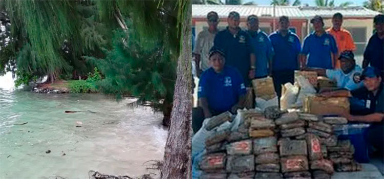 Encuentran 649 kilos de cocaína en una barca que estuvo a la deriva más de un año