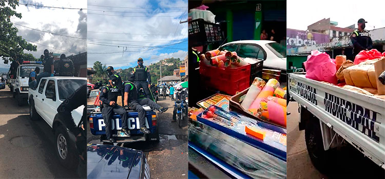 Decomisan fuerte cantidad de pólvora en Comayagüela (Video)