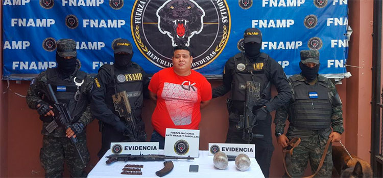 Detienen a supuesto pandillero de la MS-13 en Choluteca