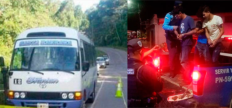 Una persona muerta y otra herida deja asalto a unidad de transporte en Copán (Video)