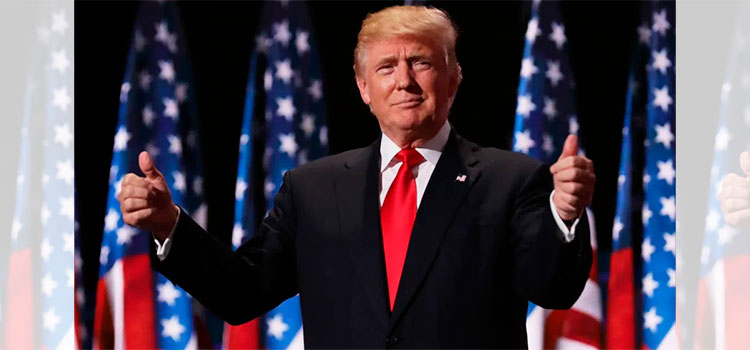 Trump adelanta que competiría en la elección del 2024