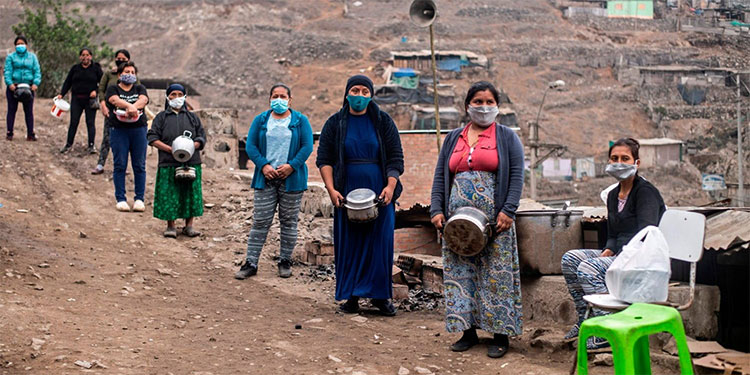 La pandemia de COVID-19 agravó el hambre en el mundo