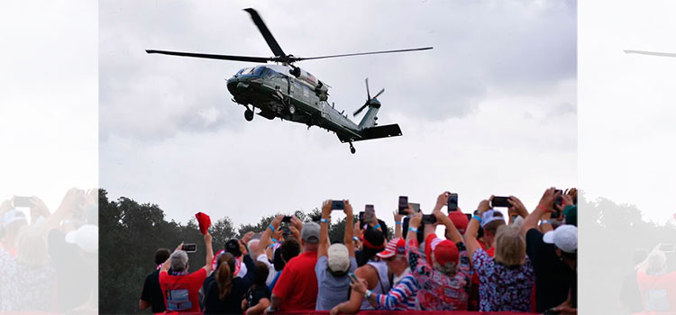Trump prepara salida de película de la Casa Blanca para eclipsar posesión de Biden