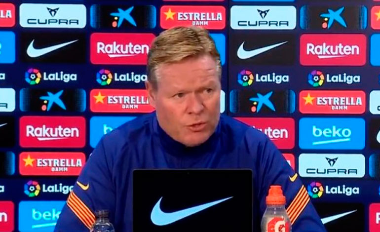 Koeman: La derrota ha sido por culpa de la primera media hora