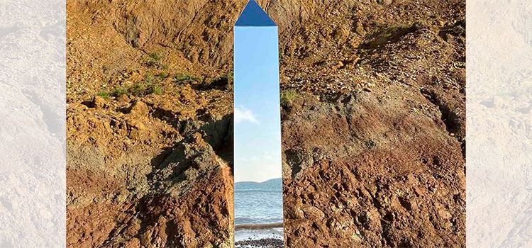 Aparece nuevo y misterioso monolito en isla de Inglaterra; esto sabemos