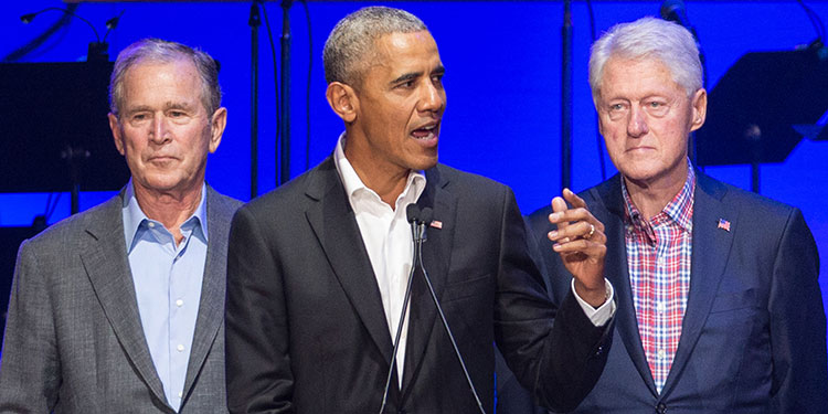 Obama, Bush y Clinton listos para vacunarse públicamente contra el COVID-19