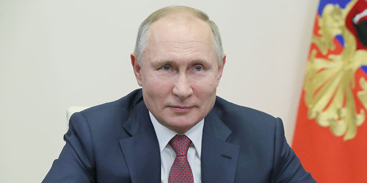 Putin felicita el año a Trump, Biden, Bolsonaro, el Papa y a Reyes de España