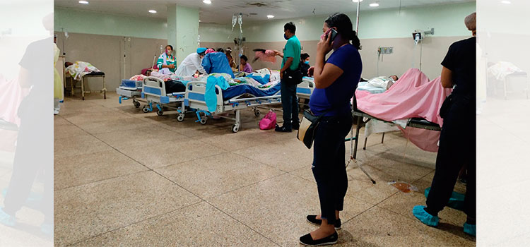 Continúan hospitalizados 27 heridos por explosión de gas en Venezuela