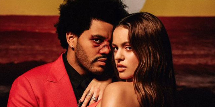 Rosalía y The Weeknd lanzan un remix de 'Blinding lights', la canción del año
