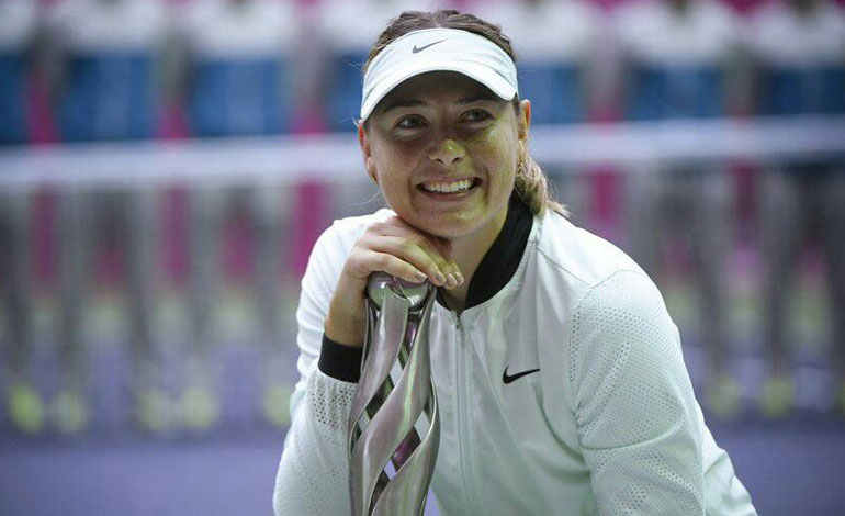 Maria Sharapova anunció que se casará con millonario británico