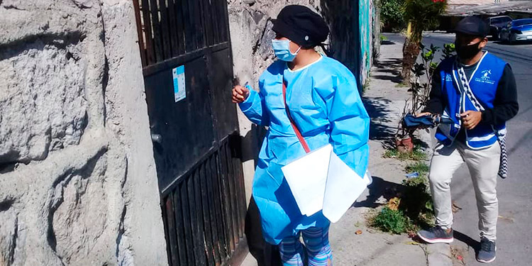 Autoridades reportan un 30% menos de casos de COVID-19 en las brigadas casa por casa