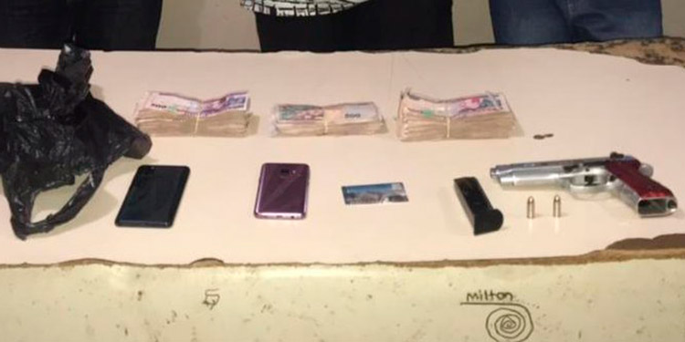 Capturan a tres personas en posesión de 260 mil lempiras en Santa Bárbara