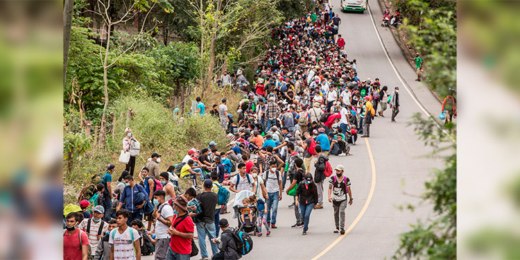 México vigila su frontera sur ante posible arribo de migrantes desde Honduras