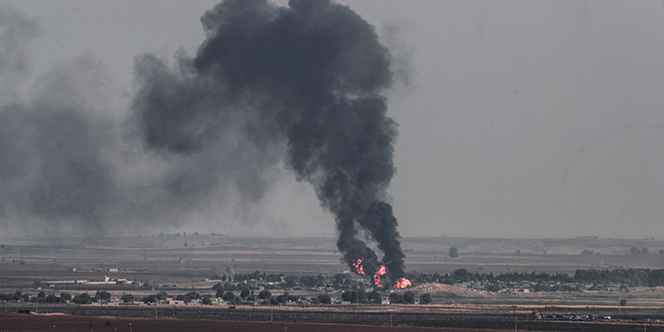 Cinco atacantes muertos en una operación suicida en una base rusa en Siria
