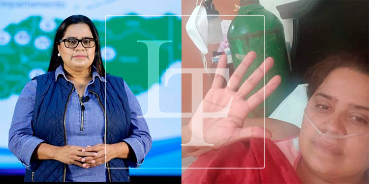 Jefa de la Unidad de Vigilancia de la Salud, Karla Pavón, se reinfecta de COVID-19