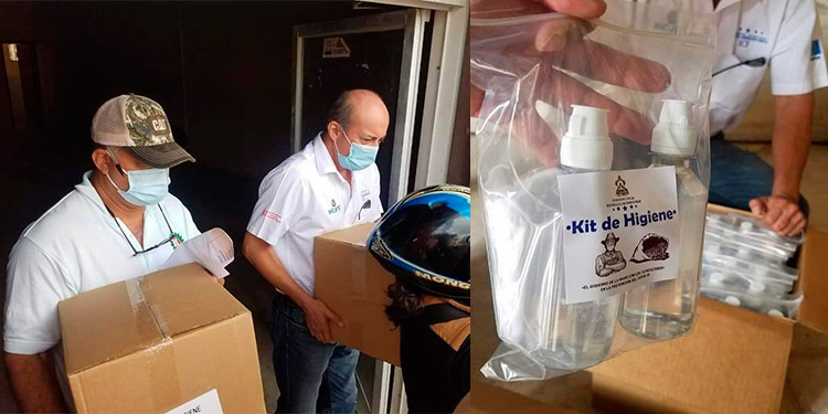 Ihcafé entrega 141 mil kits de bioseguridad a productores en El Paraíso