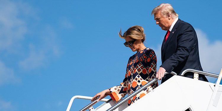 El desplante de Melania a Trump y sus seguidores en Florida