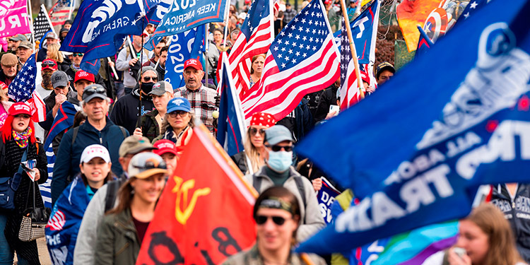 Partidarios de Trump preparan una "manifestación salvaje" en Washington