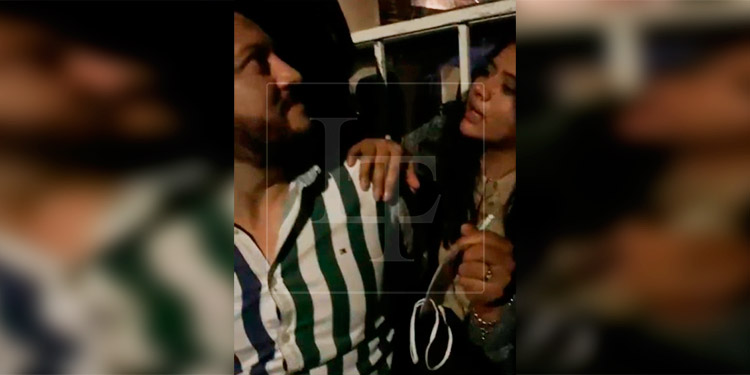 Momento cuando médico junto a Keyla Martínez fueron capturados