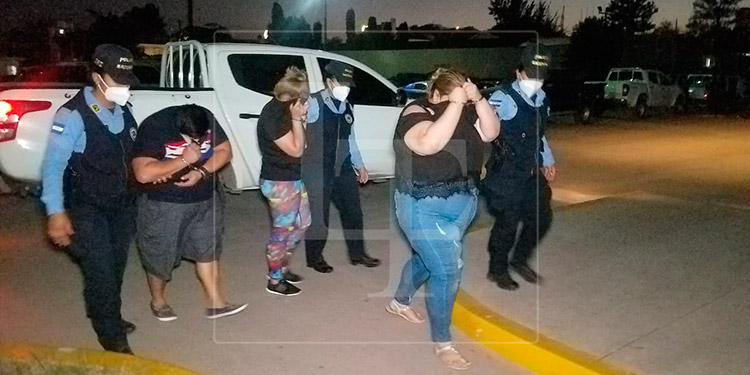 Caen tres integrantes de la banda criminal ‘Las Rubias’ en Tegucigalpa