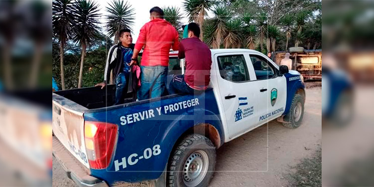 Volcamiento de carro en Comayagua, deja dos menores fallecidos y varios heridos