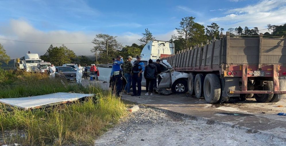 Accidente en carretera al sur de la capital deja dos muertos y varios ...