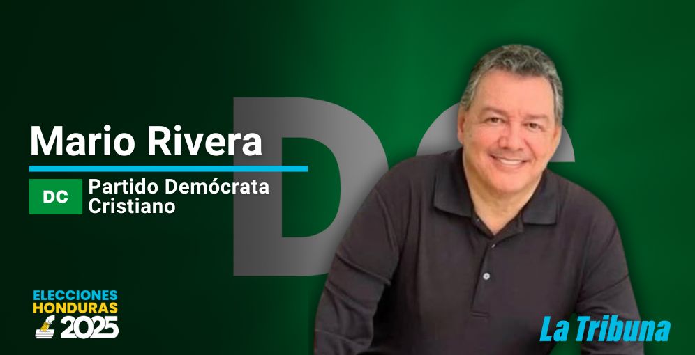 Perfil : Mario Rivera, candidato presidencial de la DC